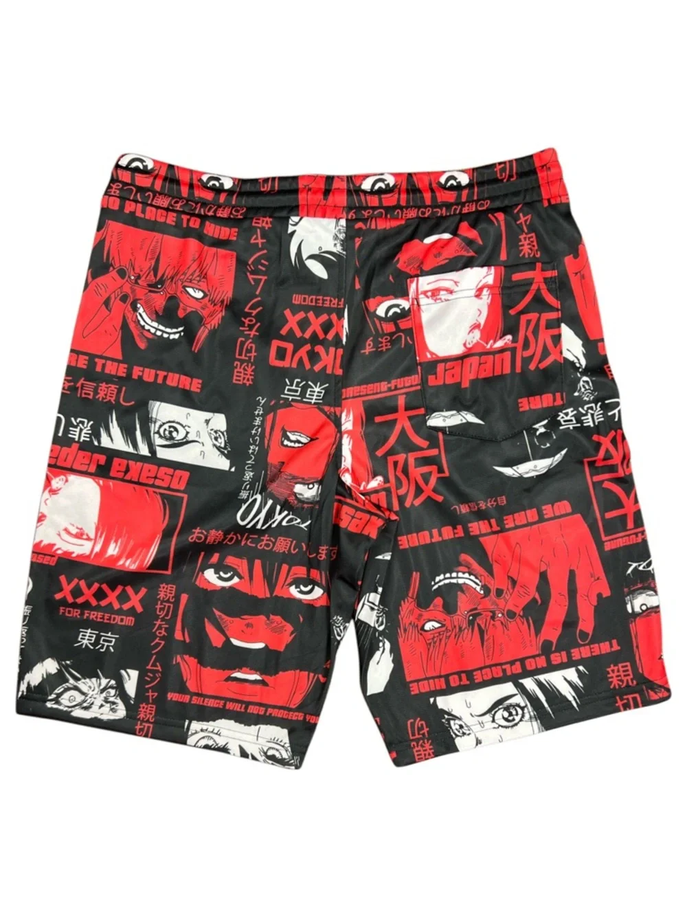 Fresh Prints of Tokyo by Drill Clothing Co. Men’s M NWT Anime Drawstring Shorts